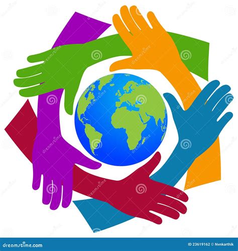 Hands Around The World Stock Photography Image 23619162