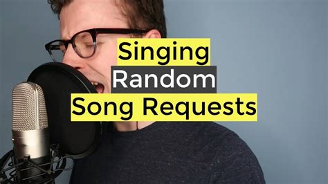This random spotify song generator should be just what you need! Singing Your Random Song Requests Ep. 2 - YouTube