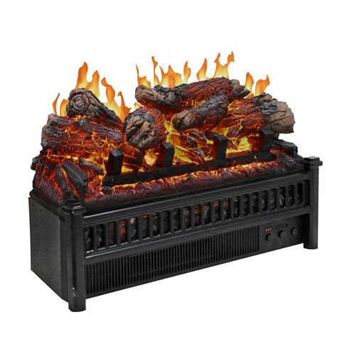 23 In Electric Log Set With Heater Lh 24 The Home Depot