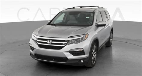 Used Silver Honda Pilot With Cooled Seats For Sale Online Carvana