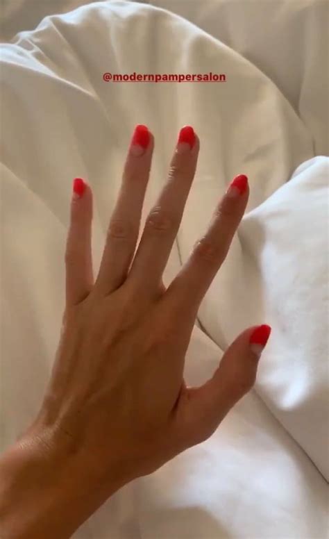 Kendall Jenner S Half Moon Nail Art With Negative Space POPSUGAR Beauty