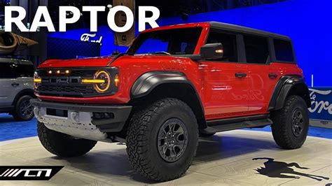 First Look 2023 Ford Bronco Raptor Its Huge Youtube