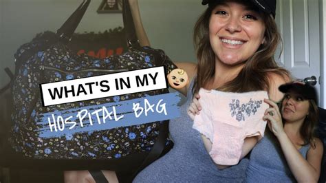 Whats In My Hospital Bag First Time Mommy 2019 Youtube