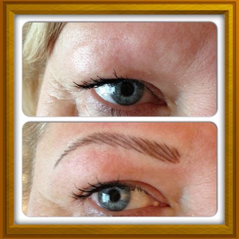 Semi Permanent Makeup By Donna Before And After Eyebrows Flickr