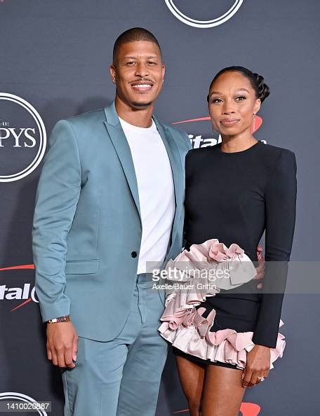 Kenneth Ferguson And Allyson Felix Attend The 2022 Espys At Dolby News Photo Getty Images