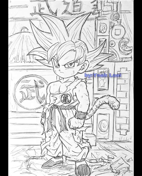 Dragon ball super coloring pages ultra instinct coloringpages2019 coloriages a imprimer son goku numero 2636 dragon ball z ultra instinct posted by zoey anderson. Yeak Looi on Instagram: "Kid Songoku Mastered Ultra ...
