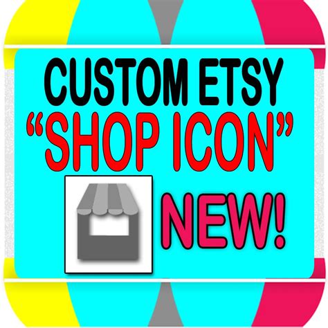 Custom Shop Icon Etsy Icon Shop Banner Custom By Stylepointdesign