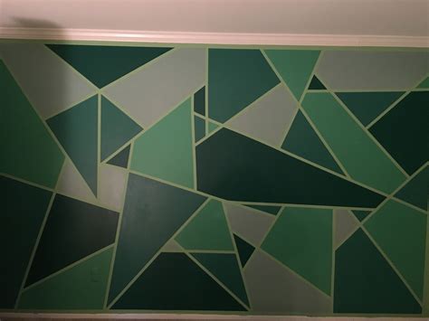 Frog Tape Wall Designs Tape Wall Frog Tape Wall Geometric Wall Paint