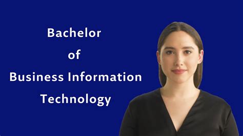 Overview Of The Bachelor Of Business Information Technology Program