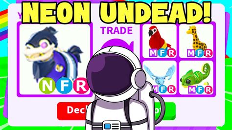 Trading Neon Undead Jousting Horse Adopt Me Youtube