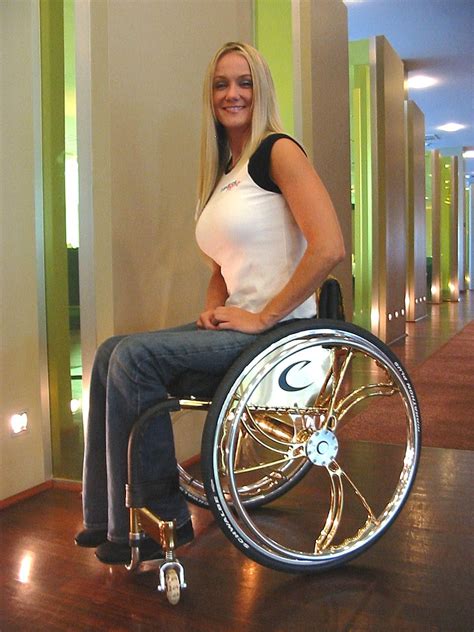 pin en wheelchair women