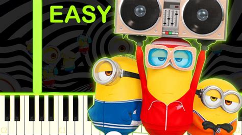 Turn Up The Sunshine Minions 2 The Rise Of Gru Easy Piano Tutorial