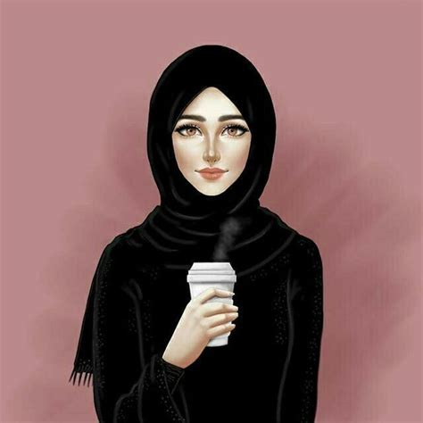 Pin By Kl Kl On Muslimah Drawing Hijab Drawing Islamic Girl Hijab