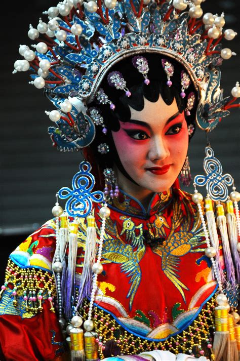 Chinese Opera Girl 花旦 Chinese Opera Chinese Opera Mask Beijing Opera