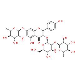 Grisea (4.62 ± 0.26 μg/ml). Kaempferol-3-Glucoside-2''-Rhamnoside-7-Rhamnoside ...
