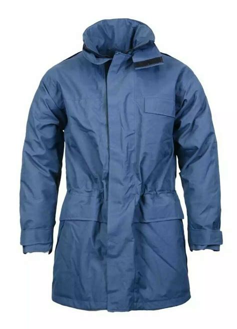 Raf Goretex Jacket Waterproof Weather British Army Blue Military