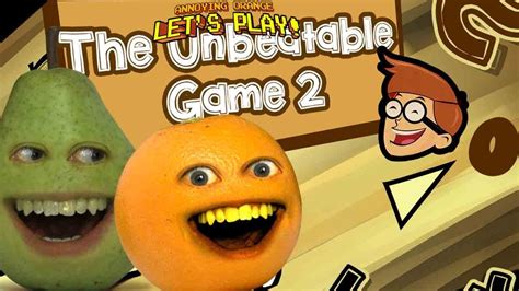 Annoying Orange Ao And Pear Play The Unbeatable Game Annoying Orange