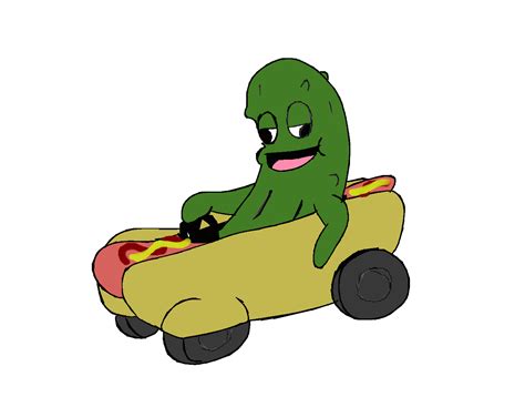 Forum Draw A Pickle Racing In A Really Awesome Race Car Does Not Have