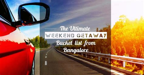Whichever getaway you choose, you'll discover fascinating facts about malaysia that you may not have known before visiting. Weekend Getaways From Bangalore