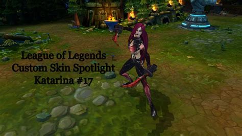 League Of Legends Custom Skin Spotlight Katarina 17 Crimson Katarina