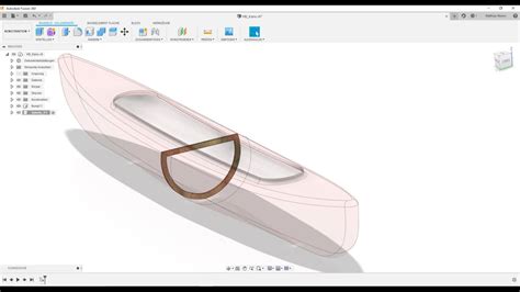 Autodesk Fusion 360 Teil 22 Surface Modeling Boat Boot Konstruktion