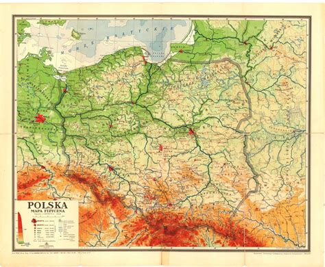 Polska Mapa Geograficzna Polski Fizyczna Krainy Geograficzne Geograficzna Geografia Geografia