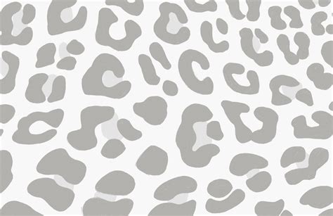 Gray Leopard Animal Print Wallpaper Mural Hovia Leopard Print