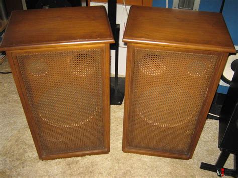Vintage Jbl Signature Series Speakers D123 Woofers 075 Silver Bullet