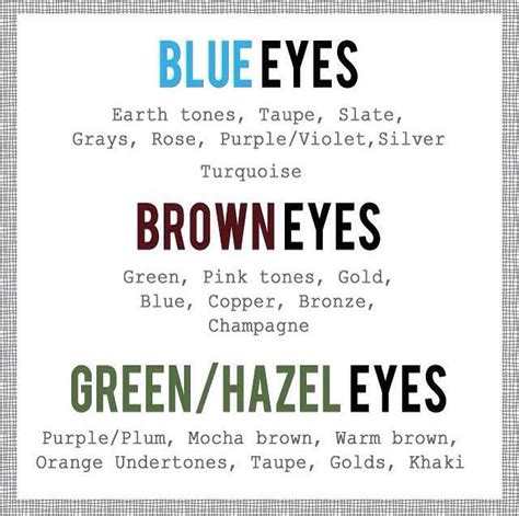 Best Colors To Compliment Eye Color 👀 Trusper