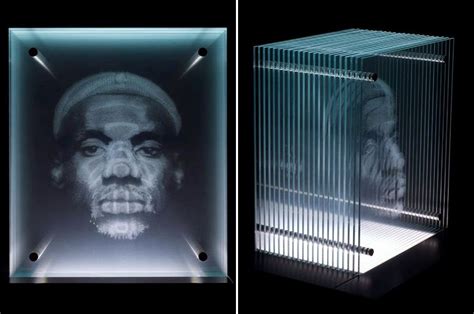 Simply Creative 3d Glass Portraits By Nfn Kalyan