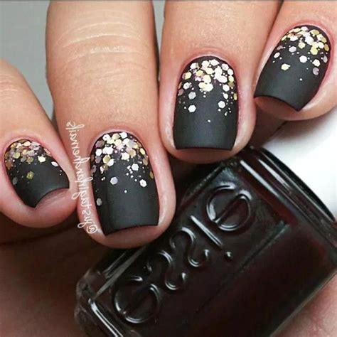 50 Most Stunning And Mysterious Feeling Black Colour Acrylic Nails