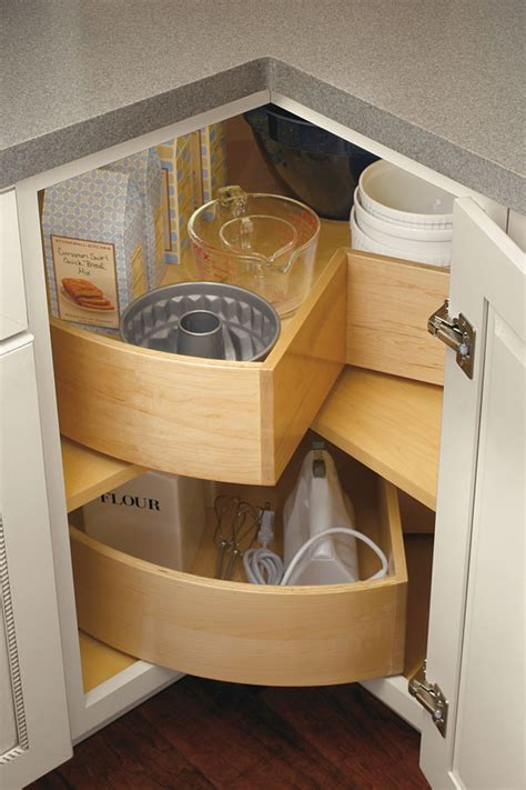 Lazy susan line is revered as the best in the industry with exceptional quality, unfaltering durability, and premium selection! Base Deep Bin Lazy Susan Cabinet - Schrock Cabinetry