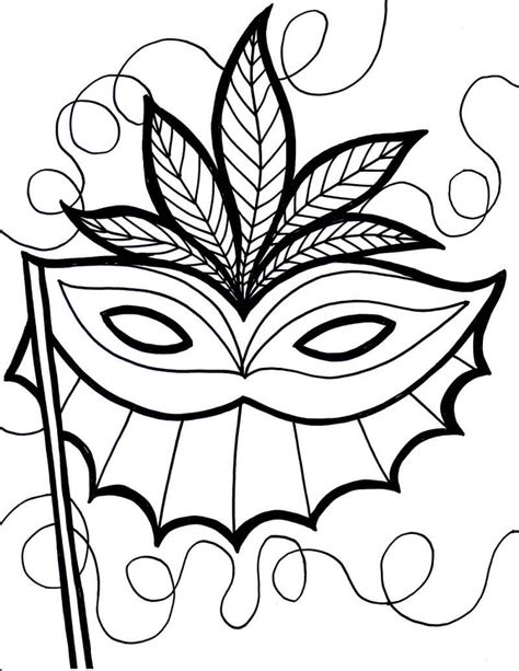 They feature masks, beads, the famous king cake, and characters from some of the parade floats! Free Printable Mardi Gras Coloring Pages
