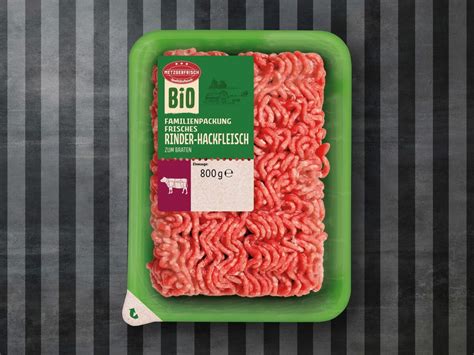 Metzgerfrisch Bio Frisches Rinder Hackfleisch XXL Von Lidl Ansehen