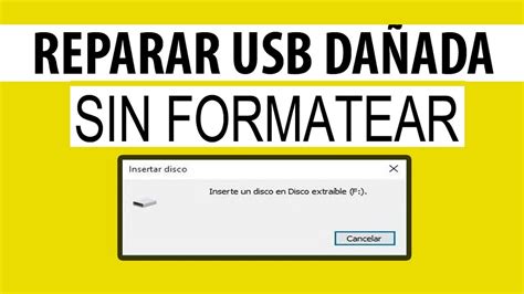 Recupera Archivos de USB o Disco duro con Formato RAW sin Formatear