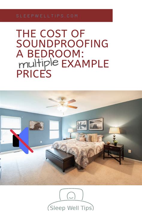 It's unlikely to eliminate footsteps or water pipe noise. The Cost of Soundproofing a Bedroom: Multiple Example ...