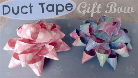 Duct Tape T Bow Holiday How To Socraftastic Tape Ts Duct