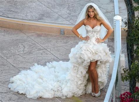 Joanna Krupa Stuns Her Guests In A 30000 Wedding Gown