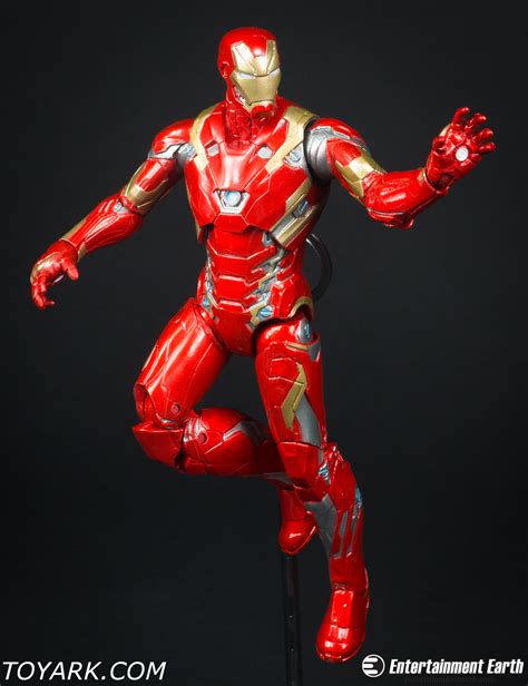 This armor appears in captain america: Iron Man Mark 46 Marvel Select Photo Shoot - The Toyark - News