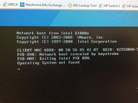 This error message may appear for one or more of the following reasons: SOLVED VMware VSphere ESXI 5.5: "Operating system not ...