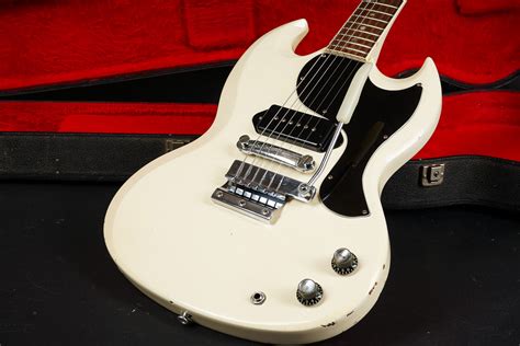 1966 Gibson SG Junior Polaris White GuitarPoint
