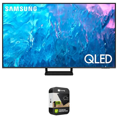 Samsung Qn85q70ca 85 Inch Q70c Qled 4k Smart Tv Bundle With 1 Yr Cps