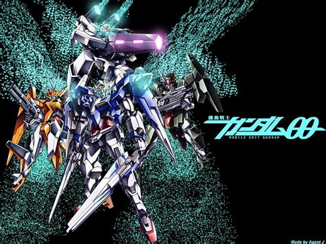 Hd Wallpaper Anime Mobile Suit Gundam 00 No People Communication