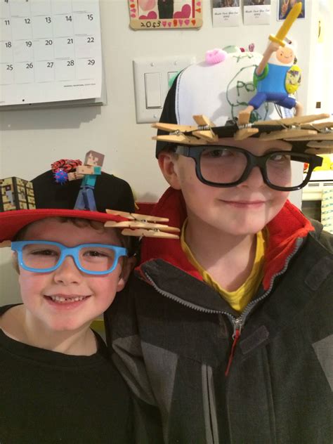Crazy Hat Day Cool Shades School Actividades Para Niños Niños