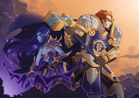 Shaelyn And Sicarius Kay Kriniere World Of Warcraft Artwork Starcraft