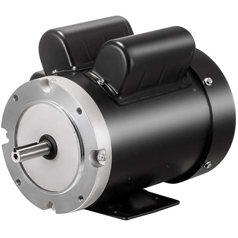 Vevor Electric Compressor Motor 2 Hp Rated Speed 1725 Rpm Single