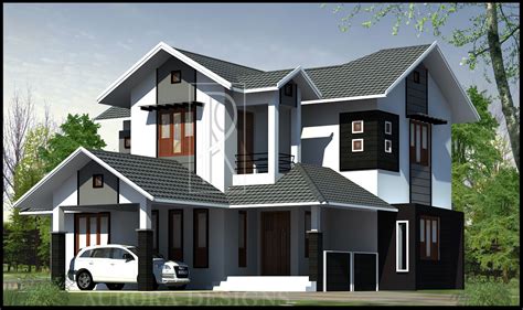 Designed by dream homes, tamilnadu, india. Modern 4 Bedroom Kerala home at 1700 sq.ft | Kerala house ...