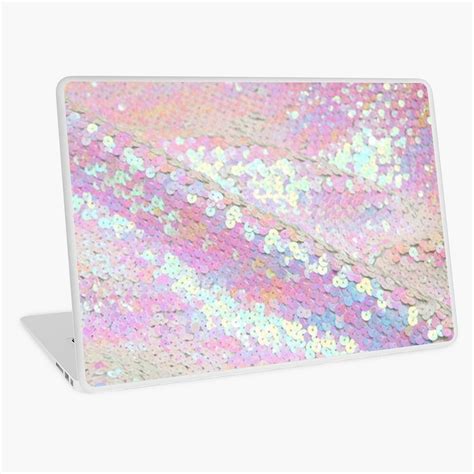 Pink Glitter Laptop Skin For Sale By Getthenight Redbubble