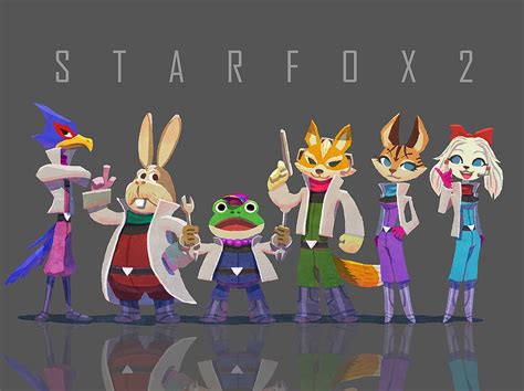 Star Fox 2 Diseño De Personajes Personajes De Videojuegos