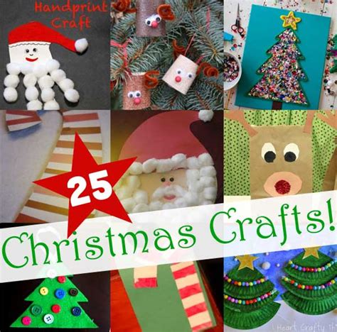 25 Easy Christmas Crafts For Kids To Make Hands On As We Grow